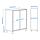 EKET - 附櫃腳收納櫃組合, 白色/木質 | IKEA 線上購物 - PE848682_S1