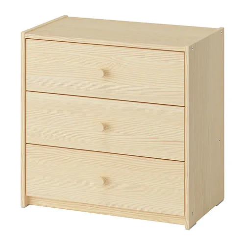 RAST - 抽屜櫃/3抽, 松木, 60x59 公分 | IKEA 線上購物 - PE992538_S4