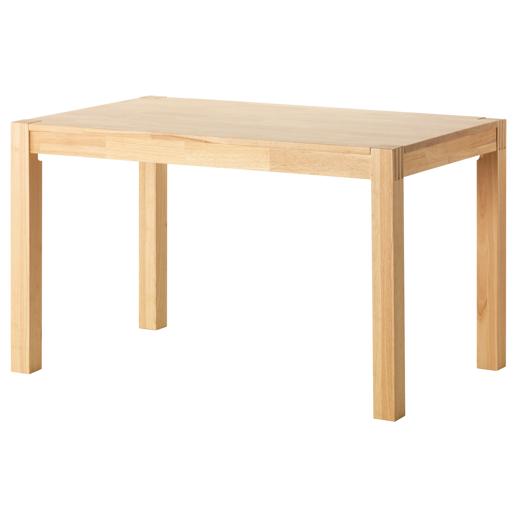 NORDBY 桌子, 橡膠木, 125x75 公分 IKEA 線上購物