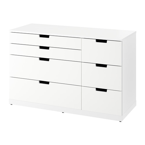 NORDLI - 抽屜櫃/7抽, 白色 | IKEA 線上購物 - PE780872_S4