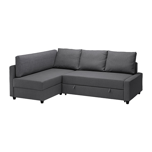 FRIHETEN/KLAGSHAMN - 轉角沙發床附收納空間, Skiftebo 深灰色 | IKEA 線上購物 - PE848725_S4