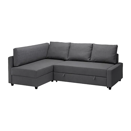 FRIHETEN/KLAGSHAMN - 轉角沙發床附收納空間，Skiftebo 深灰色 | IKEA 線上購物 - PE848725_S4