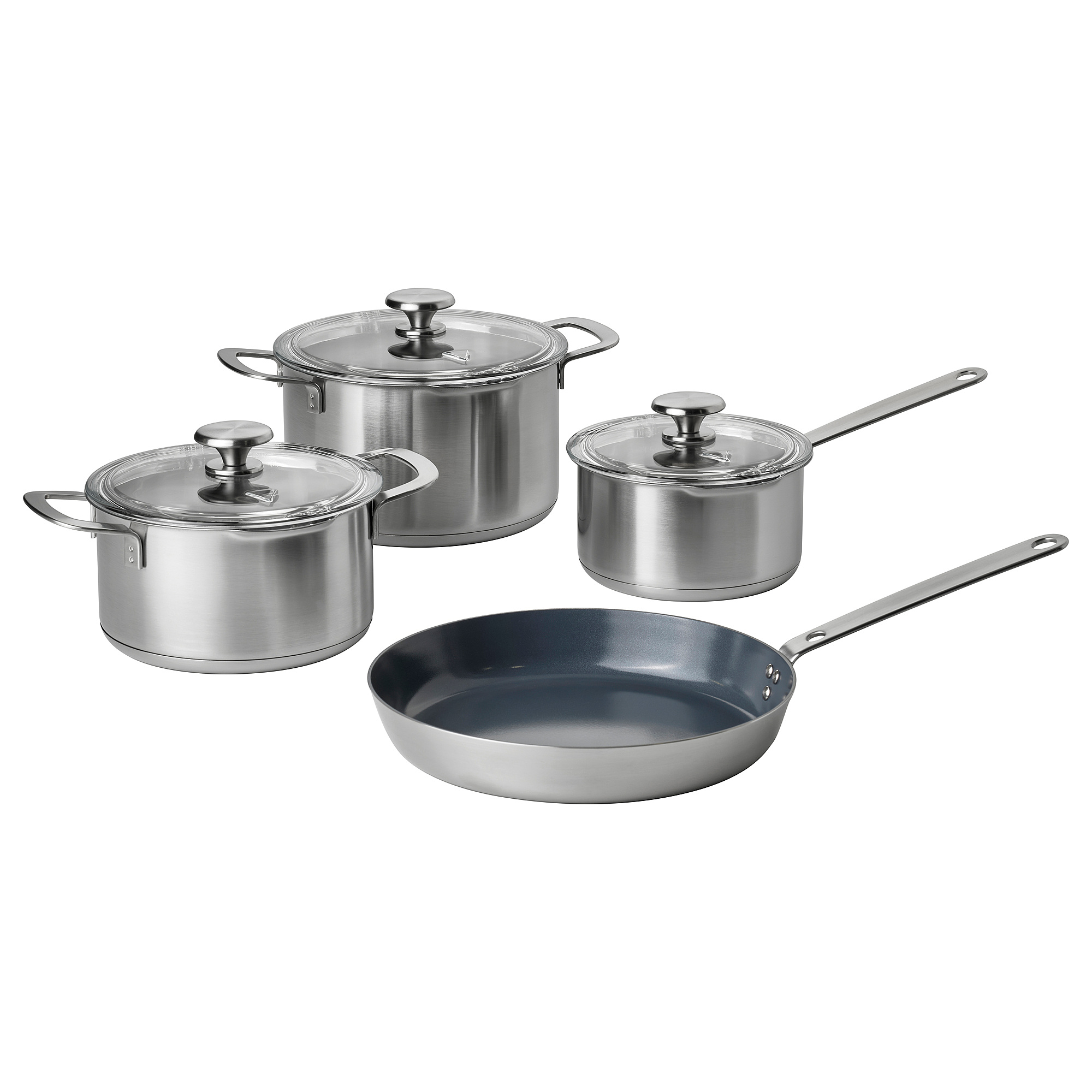 HEMKOMST 7-piece cookware set