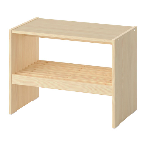 RAGGBERG - bench with shoe storage, pine, 60x35x45 cm | IKEA Taiwan Online - PE992548_S4