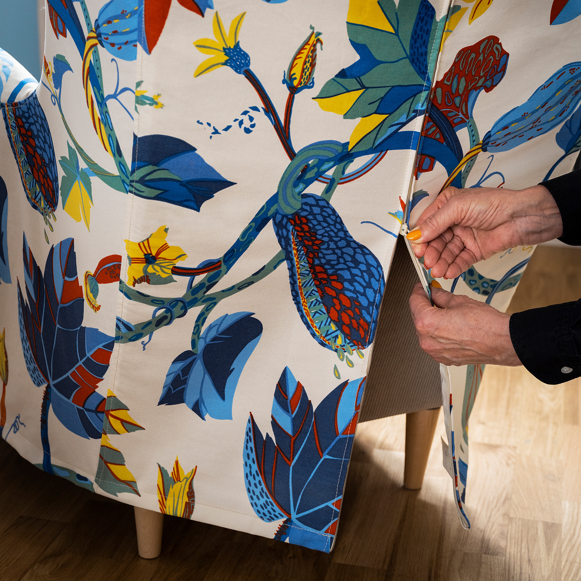 STRANDMON 扶手椅/椅凳套