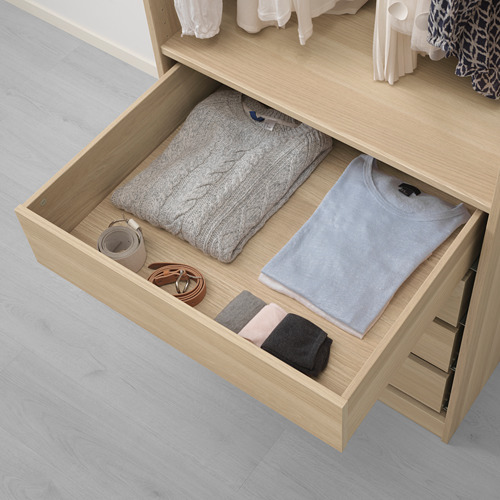 KOMPLEMENT - drawer, white stained oak effect | IKEA Taiwan Online - PE606301_S4