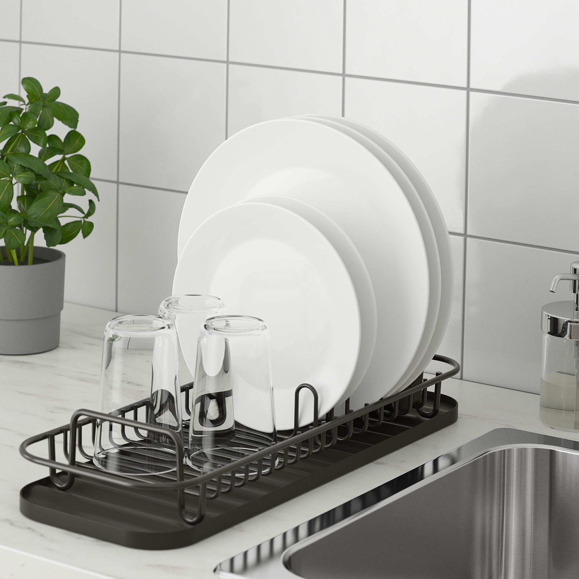 LILLHAVET multifunctional dish rack