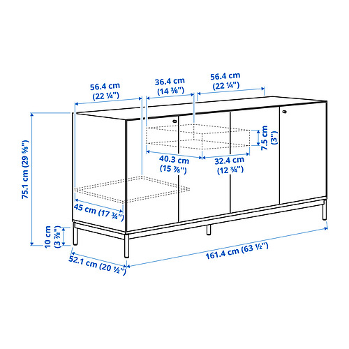 BOASTAD sideboard