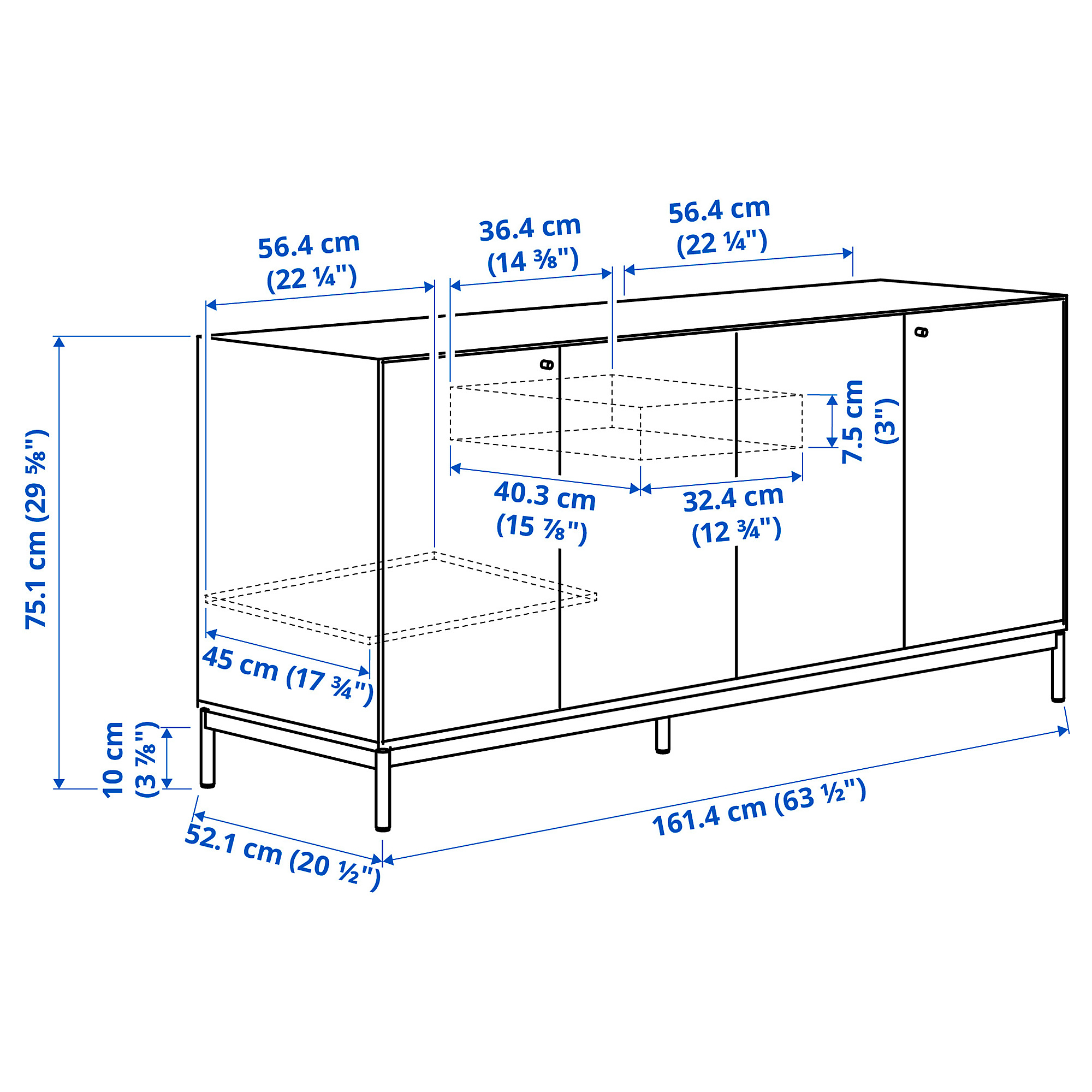 BOASTAD sideboard