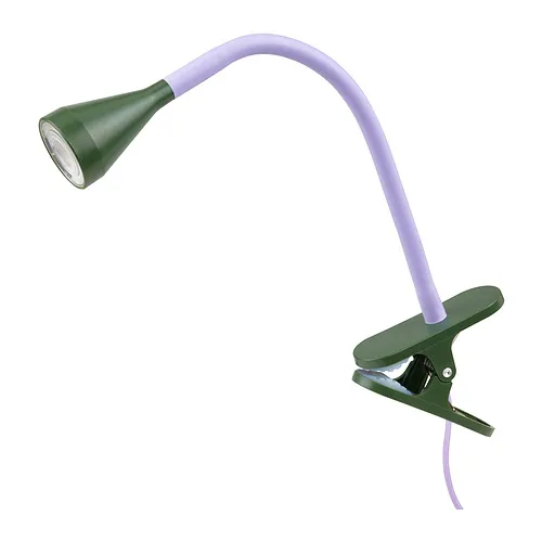 NÄVLINGE - LED clamp spotlight, lilac/dark green | IKEA Taiwan Online - PE925604_S4