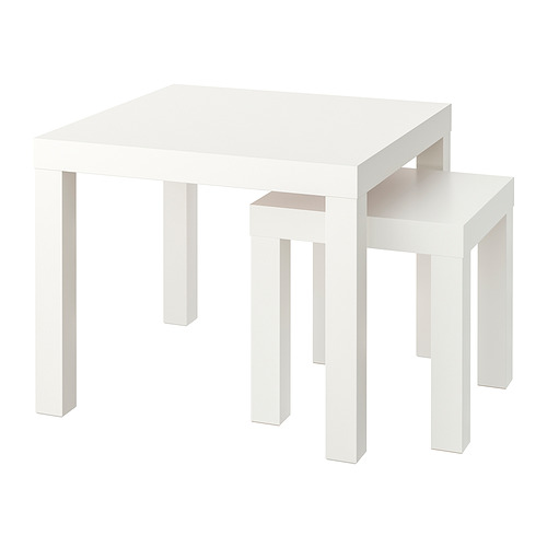 LACK - nest of tables, set of 2, white | IKEA Taiwan Online - PE848811_S4