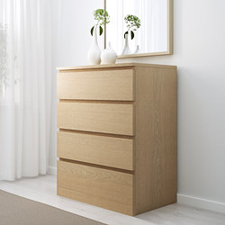 MALM - chest of 4 drawers, white | IKEA Taiwan Online - PE621344_S3