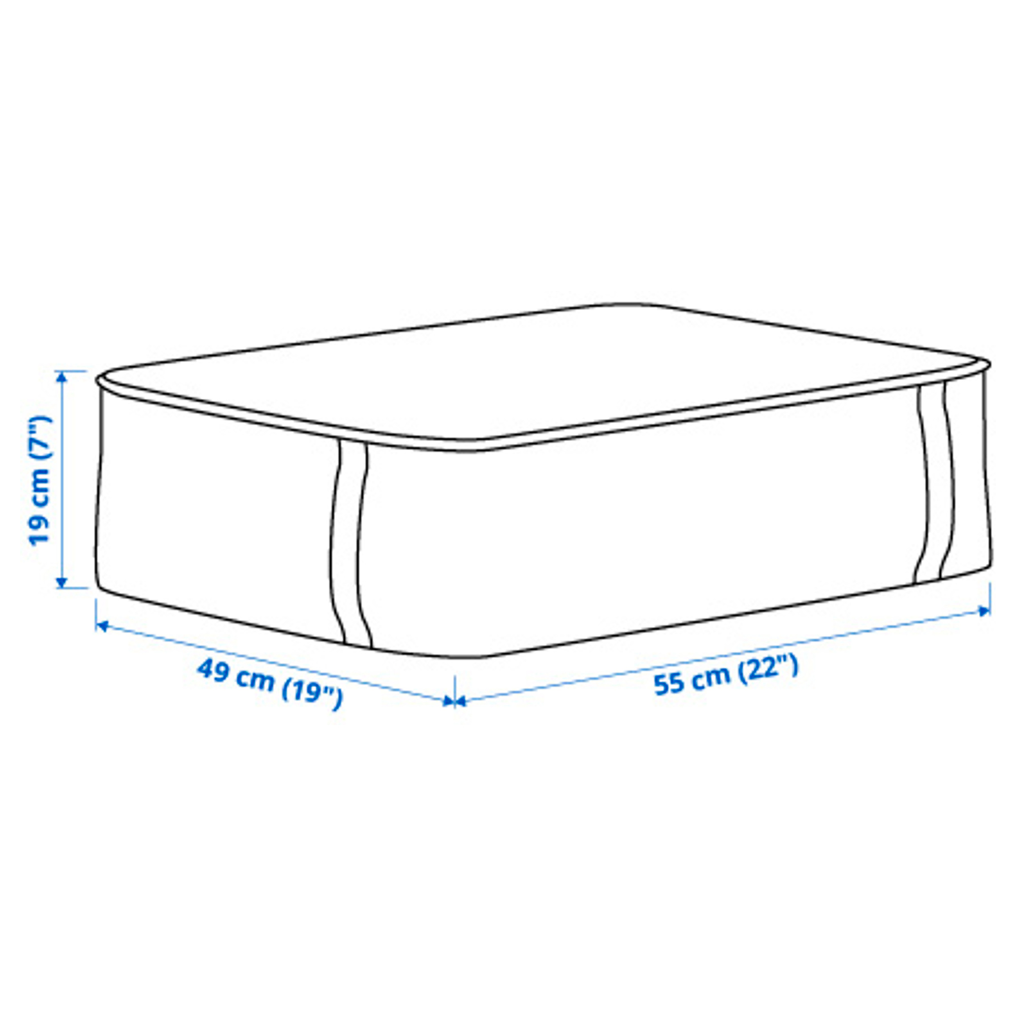 SÄCKKÄRRA storage case