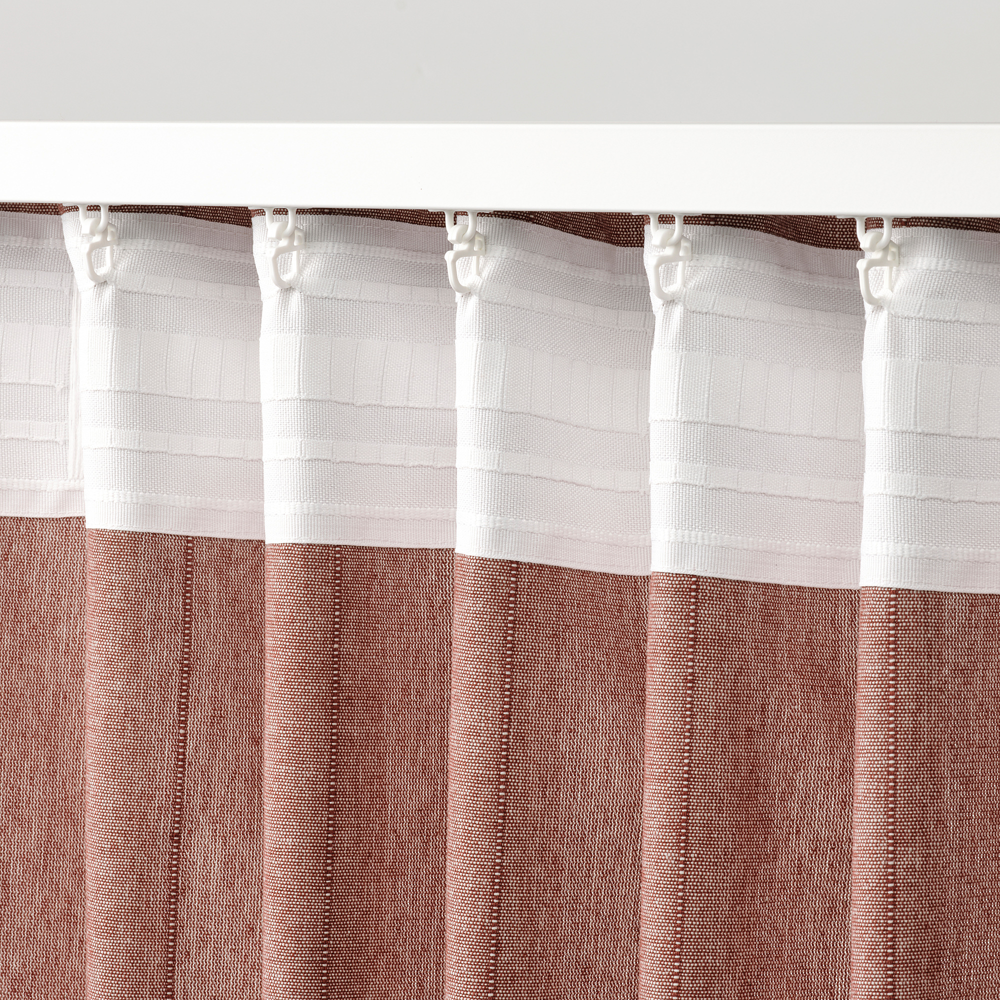 LENDA curtains with tie-backs, 1 pair