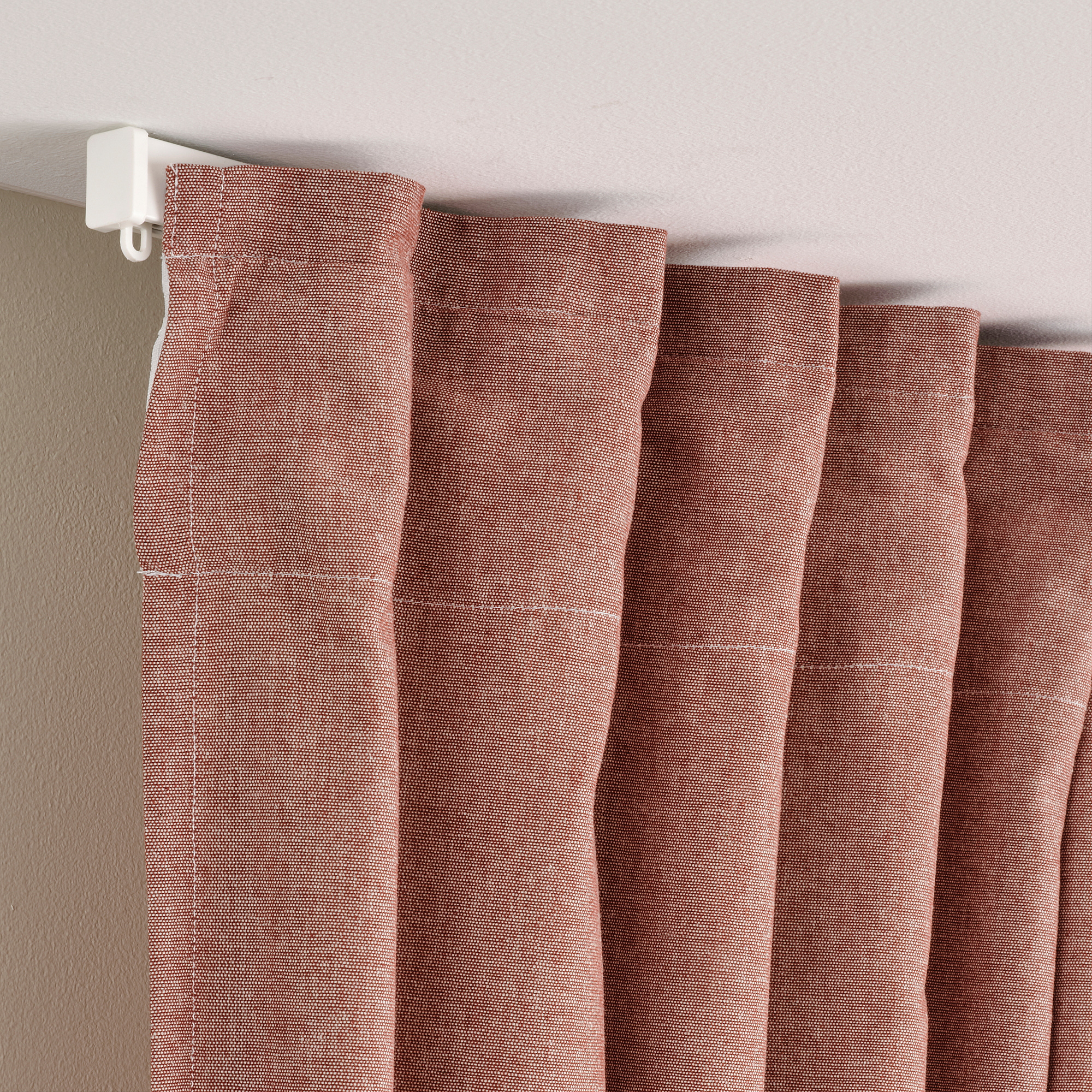 LENDA curtains with tie-backs, 1 pair