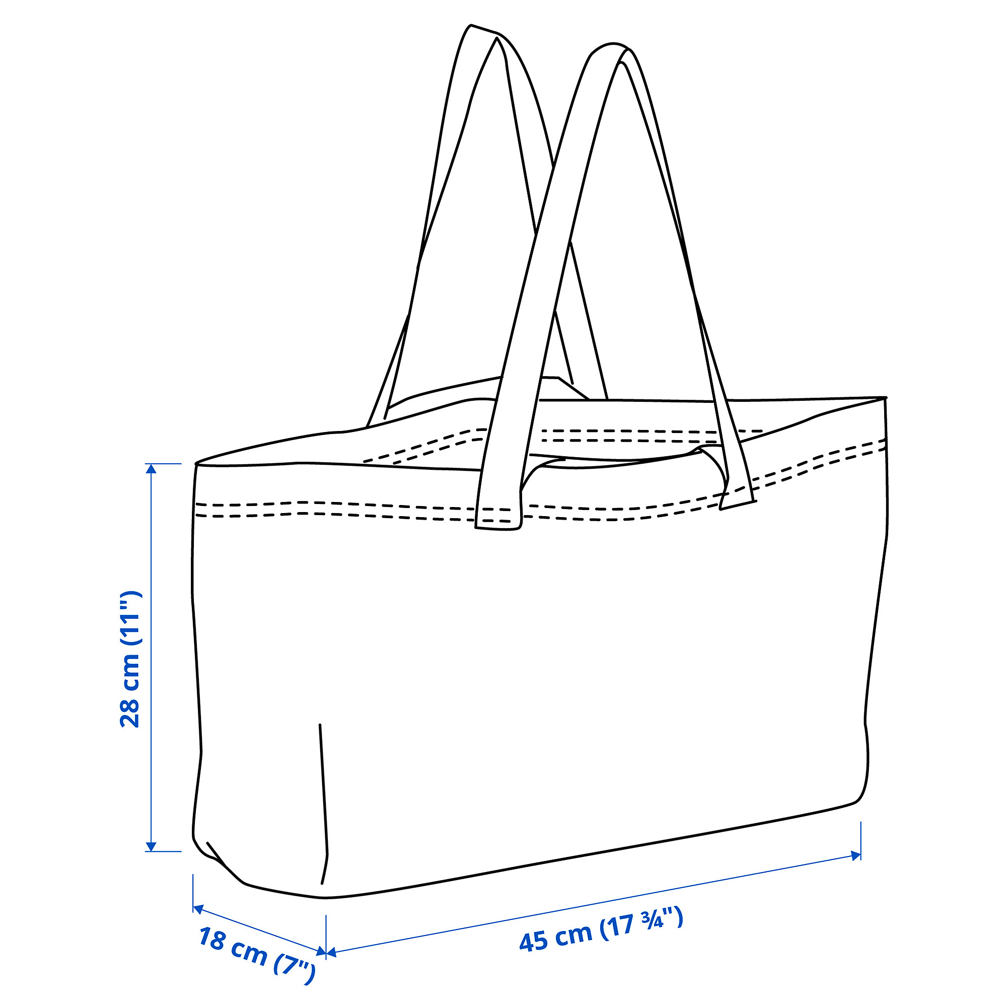 SPJUTSÖ carrier bag