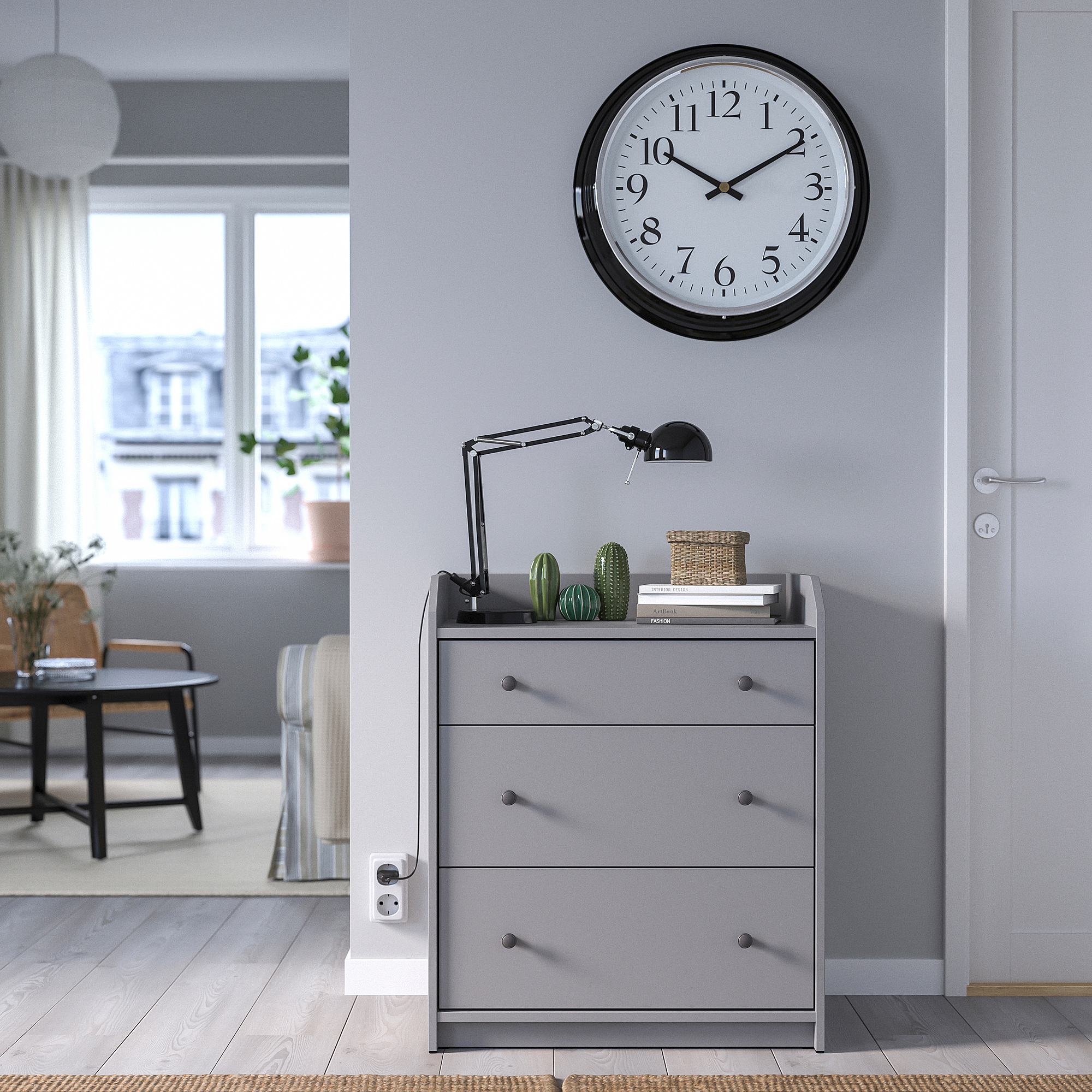 BRAVUR wall clock