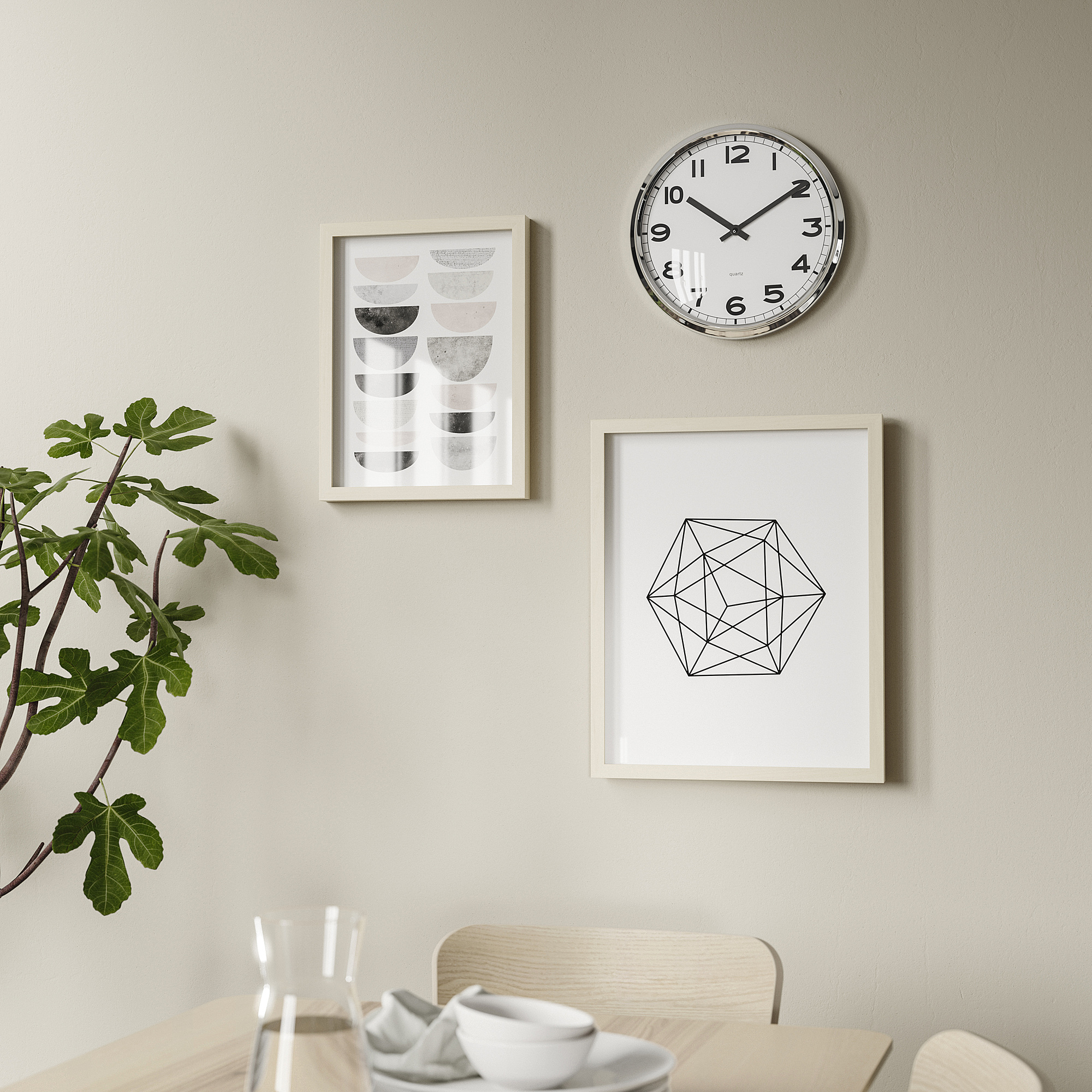 PUGG wall clock