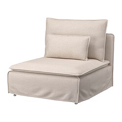 SÖDERHAMN - cover for 1-seat section, Viarp beige/brown | IKEA Taiwan Online - PE777854_S3