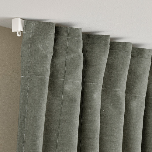 LENDA curtains with tie-backs, 1 pair