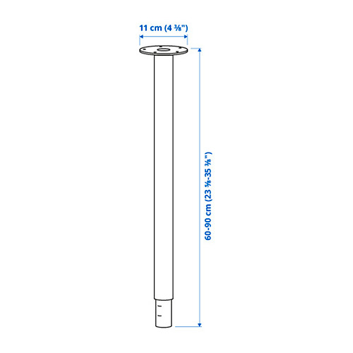 OLOV leg, adjustable