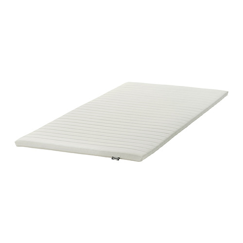 NÄSFJÄLLET - mattress pad, white, 90x200 cm | IKEA Taiwan Online - PE925832_S4