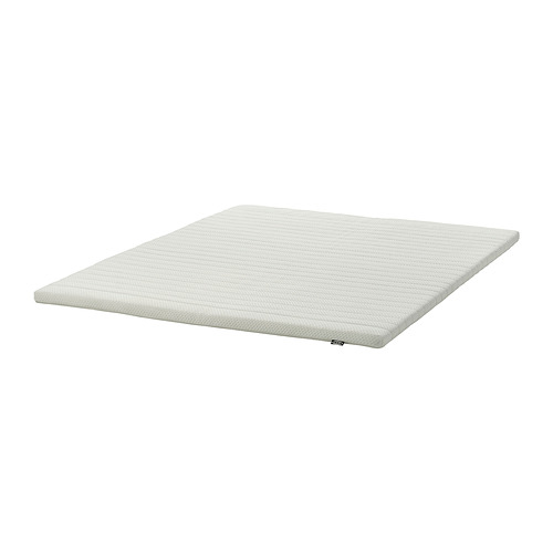 NISSEHOLM - mattress pad, white, 150x200 cm | IKEA Taiwan Online - PE925828_S4