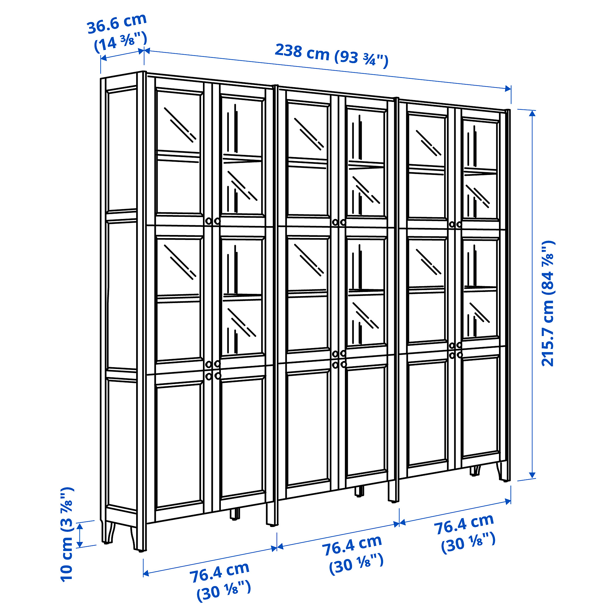 GULDDRAGARE storage combination