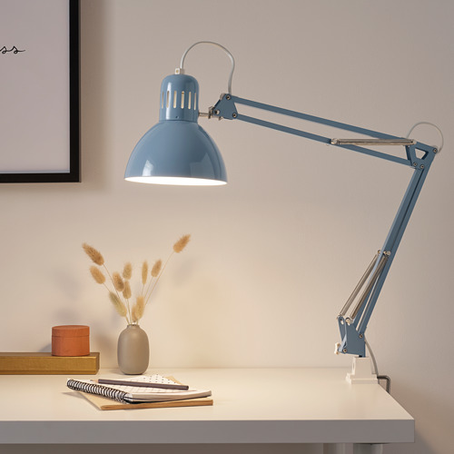 TERTIAL - 檯燈, 閱讀燈, 工作燈, 淺藍色 | IKEA 線上購物 - PE822320_S4