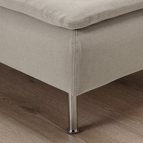 SÖDERHAMN - 4-seat sofa with chaise longue, Fridtuna light beige | IKEA Taiwan Online - PE848895_S4