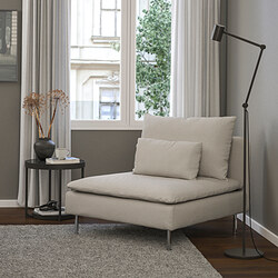 SÖDERHAMN - 單人座沙發, Viarp 米色/咖啡色 | IKEA 線上購物 - PE768589_S3