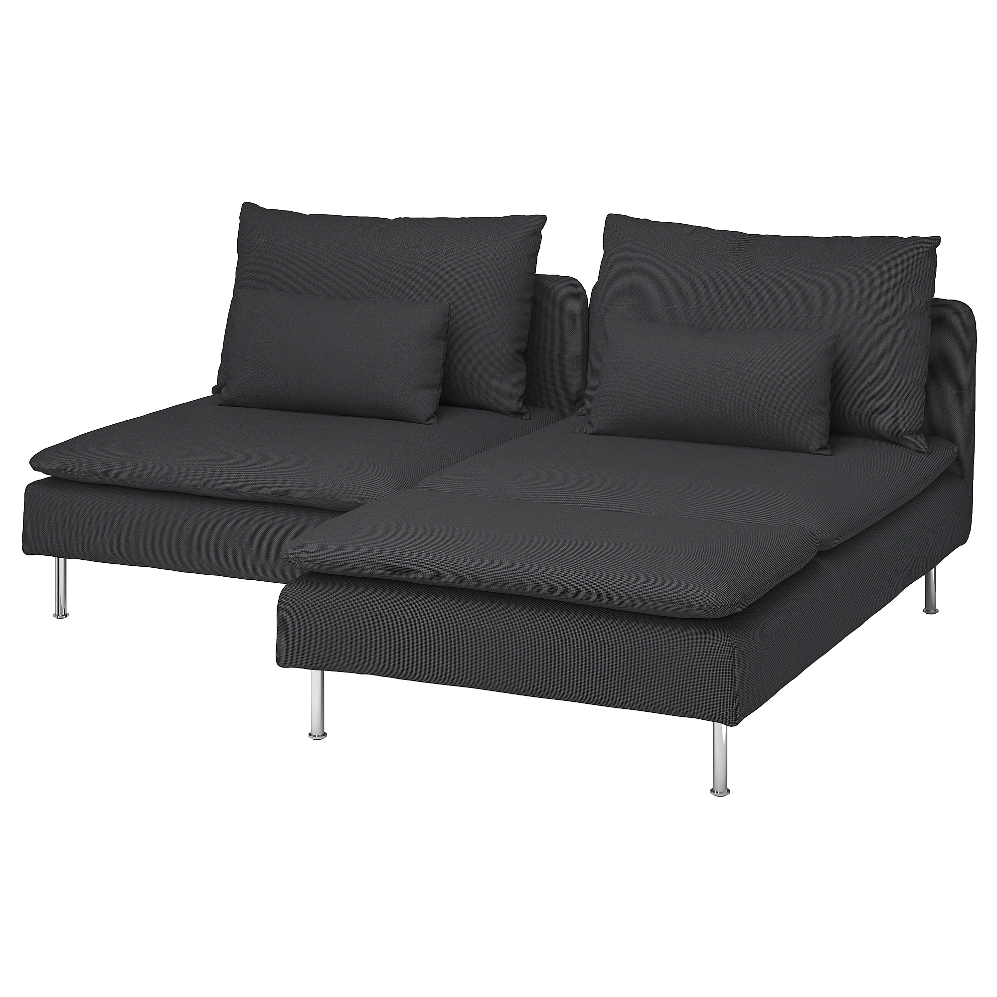 SÖDERHAMN 2-seat sofa with chaise longue