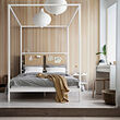 VITARNA four-poster bed frame