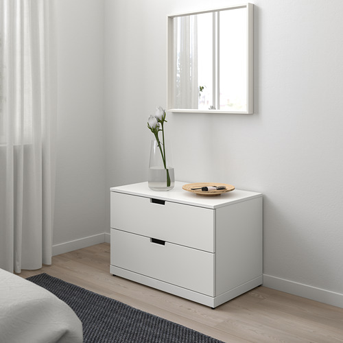 NORDLI - 抽屜櫃/2抽, 白色 | IKEA 線上購物 - PE660475_S4
