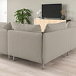 SÖDERHAMN corner sofa, 3-seat