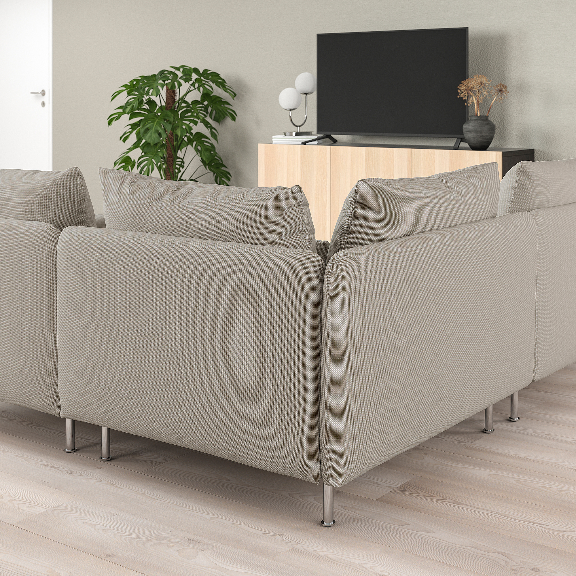 SÖDERHAMN corner sofa, 6-seat