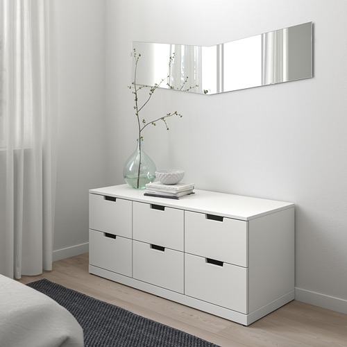 NORDLI - chest of 6 drawers, white | IKEA Taiwan Online - PE660407_S4