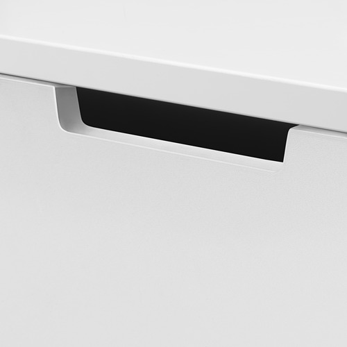 NORDLI - 抽屜櫃/6抽, 白色/碳黑色 | IKEA 線上購物 - PE660879_S4