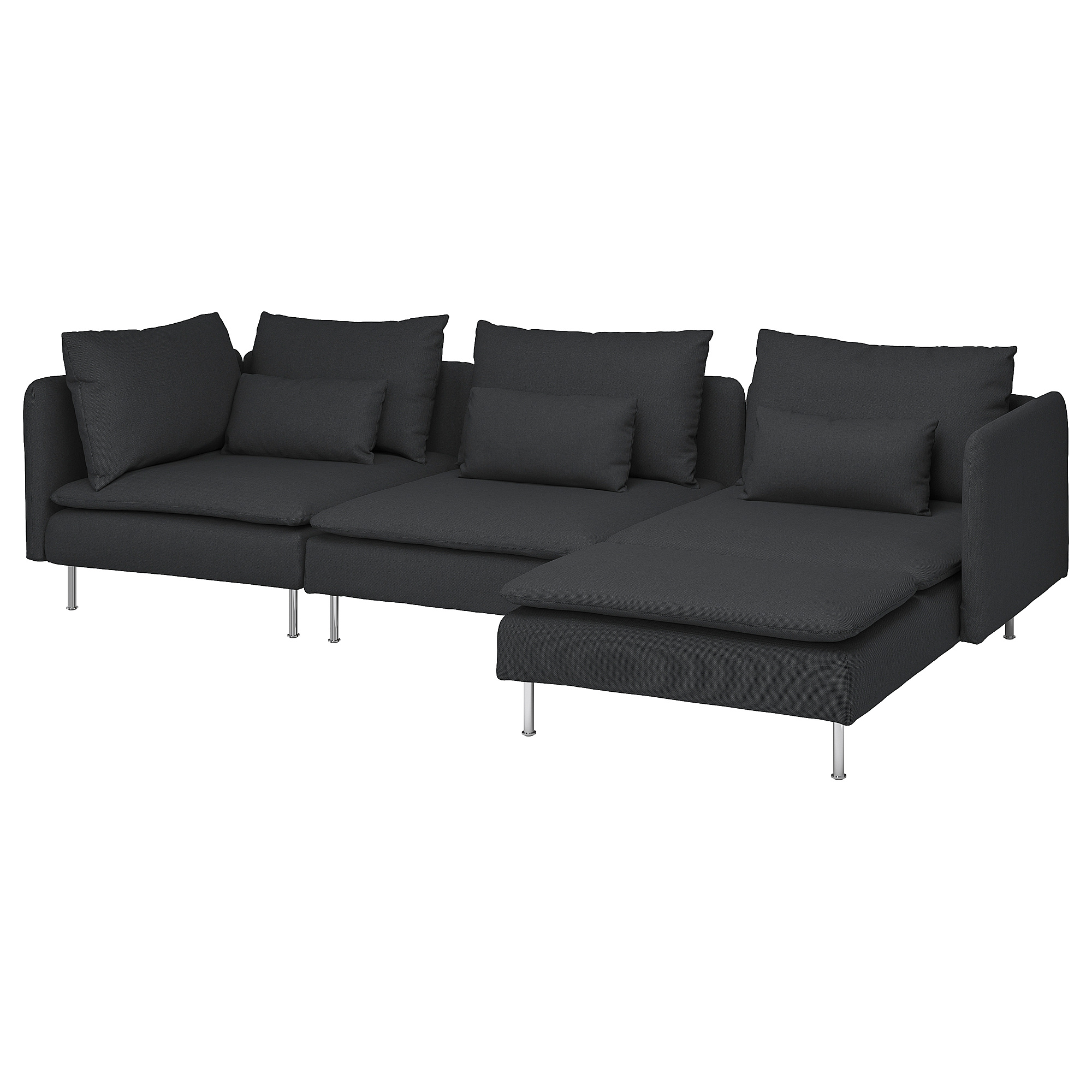 SÖDERHAMN 4-seat sofa with chaise longue