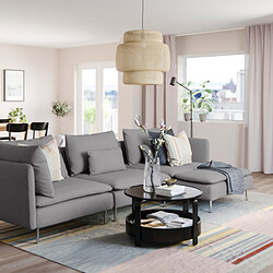 SÖDERHAMN - 4-seat sofa with chaise longue, Fridtuna light beige | IKEA Taiwan Online - PE870605_S3
