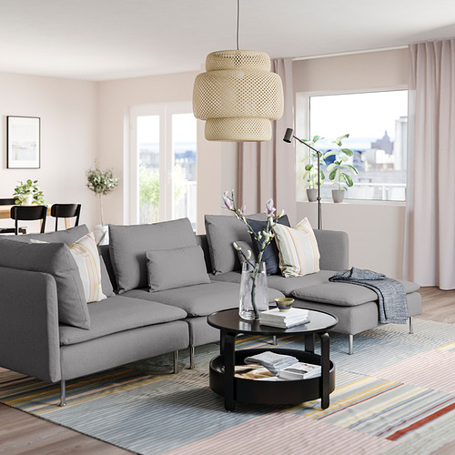 SÖDERHAMN - sectional, 4-seat with chaise | IKEA Taiwan Online - PE849024_S4