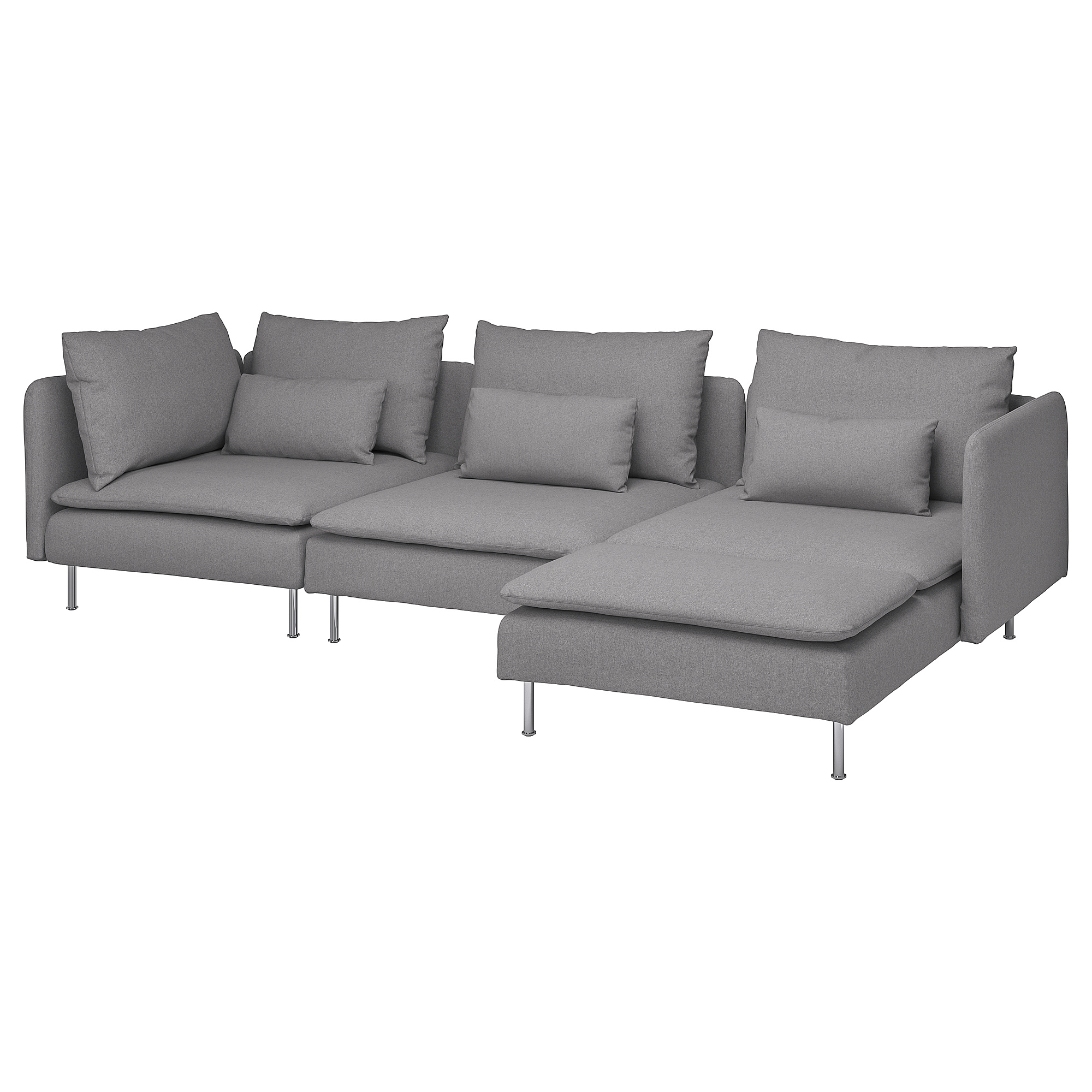 SÖDERHAMN 4-seat sofa with chaise longue