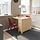 NORDEN/ODGER - table and 2 chairs, birch/red | IKEA Taiwan Online - PE849041_S1