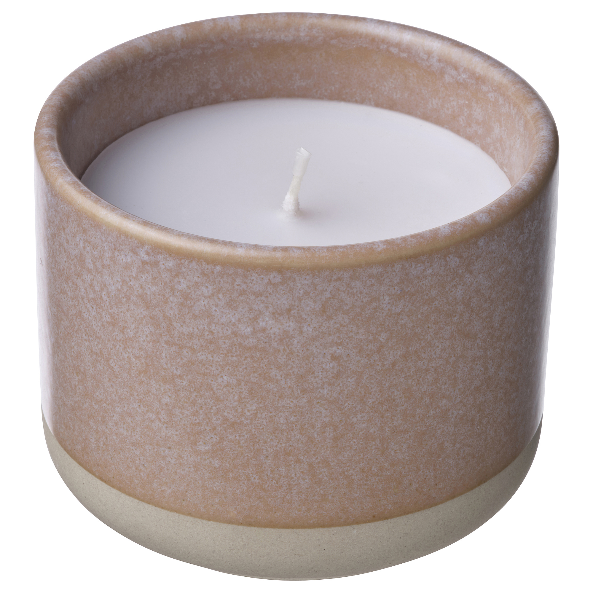 LUGNARE scented candle in ceramic jar