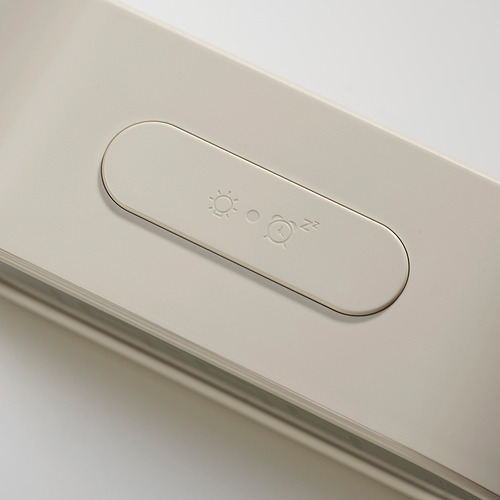 RÖDSTRÄFSE alarm clock with hygro-/thermometer