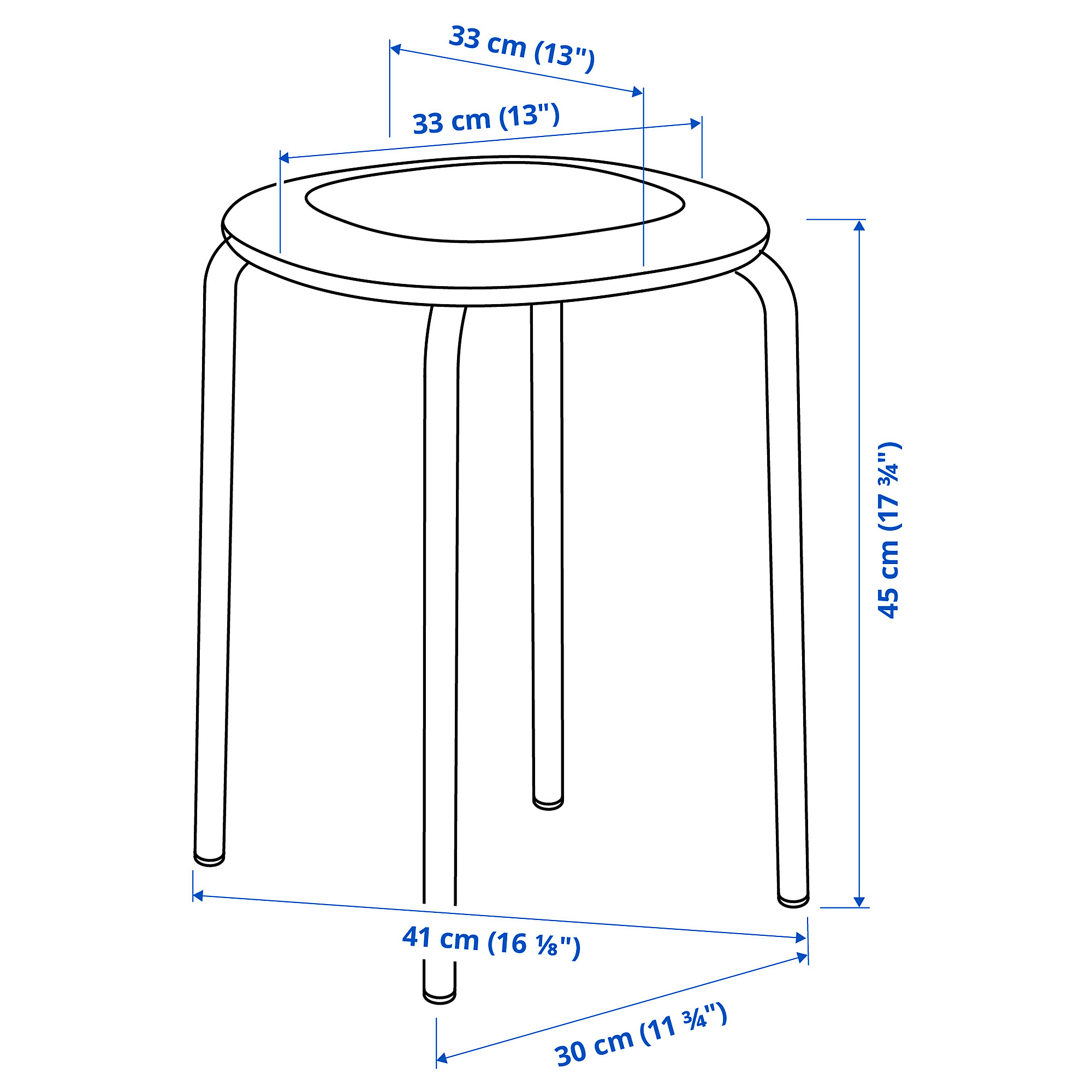 GULTARP stool