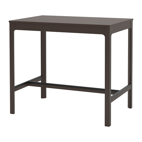 EKEDALEN - 吧台桌, 深棕色, 120x80x105 公分 | IKEA 線上購物 - PE710032_S4