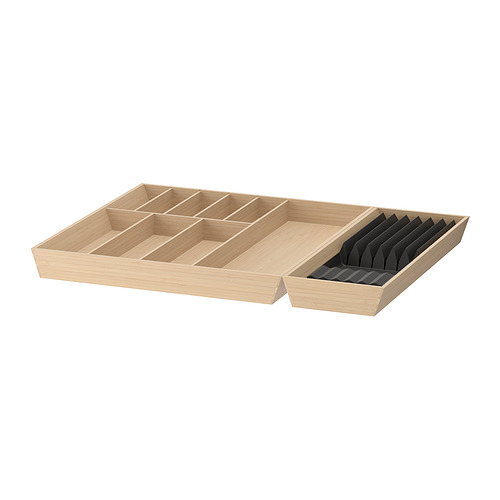 UPPDATERA cutlery tray/tray with knife rack