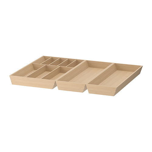 UPPDATERA - cutlery tray/2 utensil trays, light bamboo, 72x50 cm | IKEA Taiwan Online - PE887926_S4