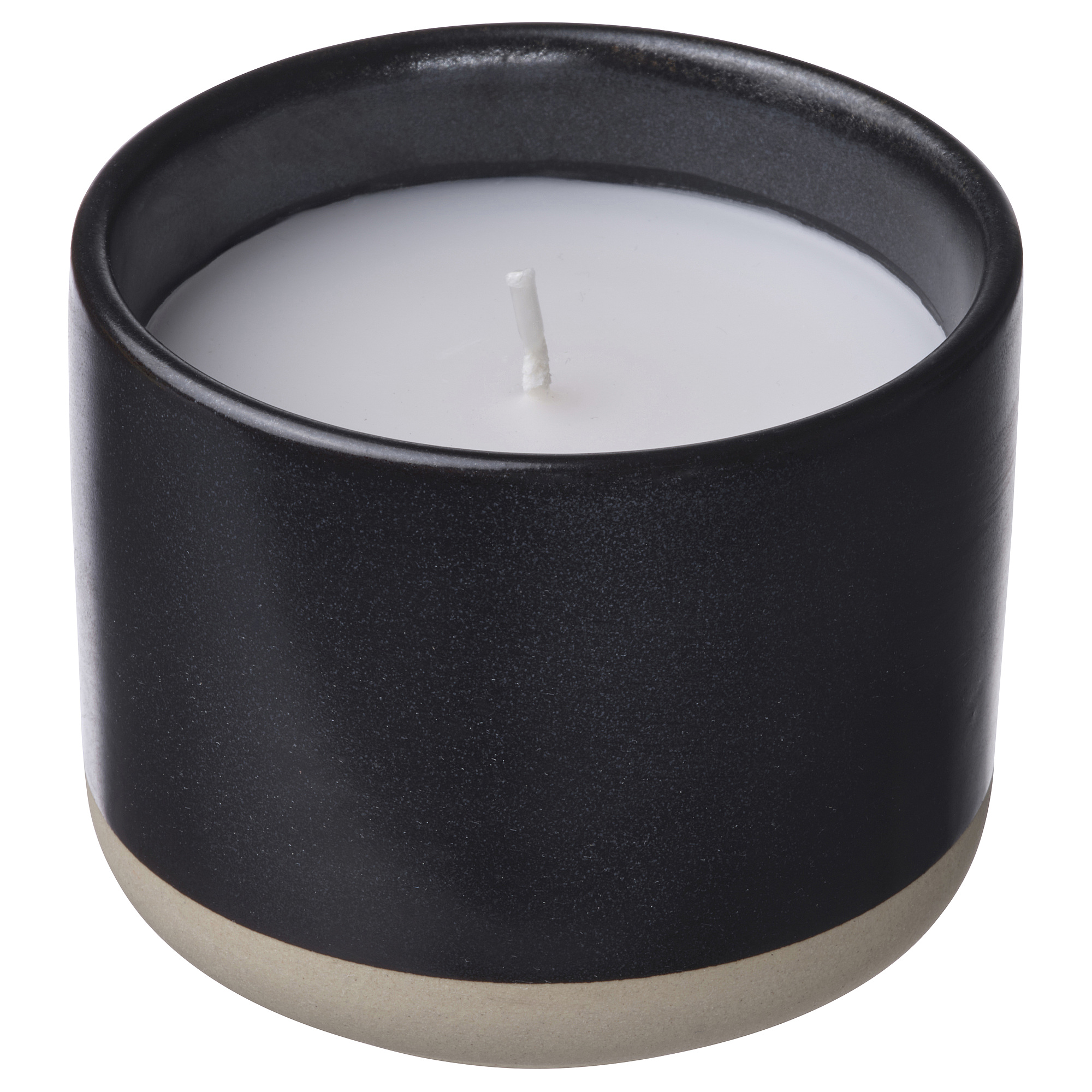 STÖRTSKÖN scented candle in ceramic jar